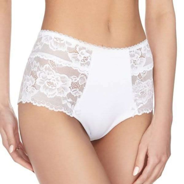 shorty białe