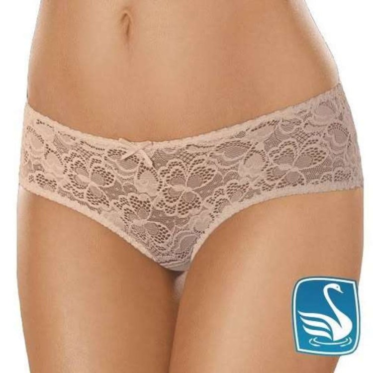 shorty beżowe