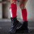 podkolanówki czerwone